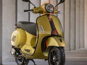 Parça: Gts 300 Hpe Rst  Far Çerçevesi̇ Si̇yah