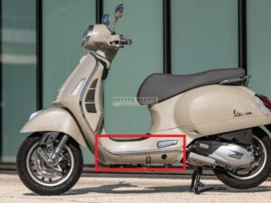 Parça: Gts 300 Hpe Rst  Ön Panel Çita Sol Alt Krom