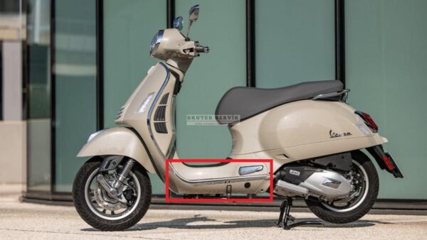 Parça: Gts 300 Hpe Rst  Ön Panel Çita Sol Alt Krom