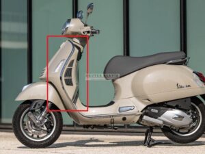 Parça: Gts 300 Hpe Rst  Ön Panel Çita Sol Üst Krom